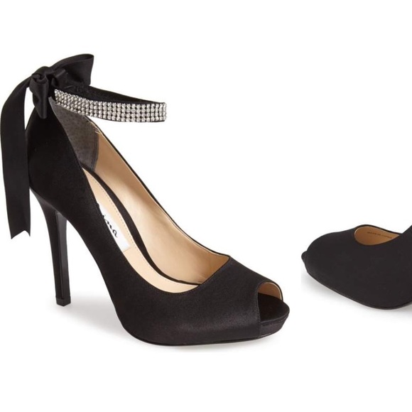 Gorgeous Nina Black Formal Dress Shoes 